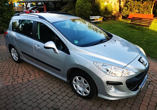 Peugeot 308 cena 19200 przebieg: 204100, rok produkcji 2010 z Okonek małe 781